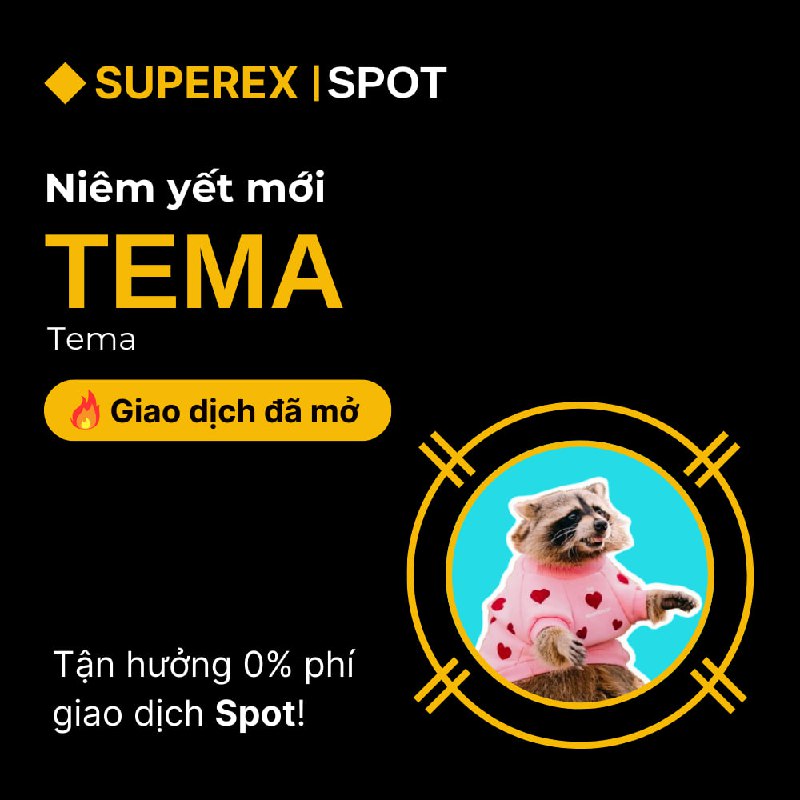 *****?***** [**#SuperEx**](?q=%23SuperEx) **sẽ niêm yết** **$TEMA** …