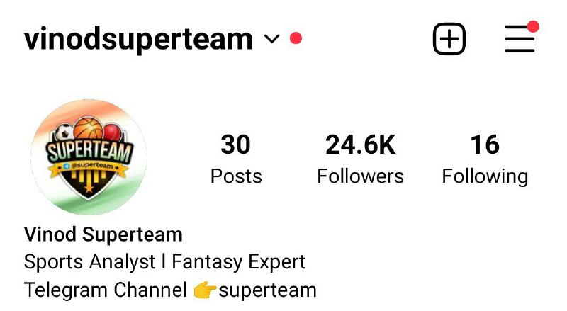 **Instagram*******?*****[**https://instagram.com/vinodsuperteam**](https://instagram.com/vinodsuperteam)