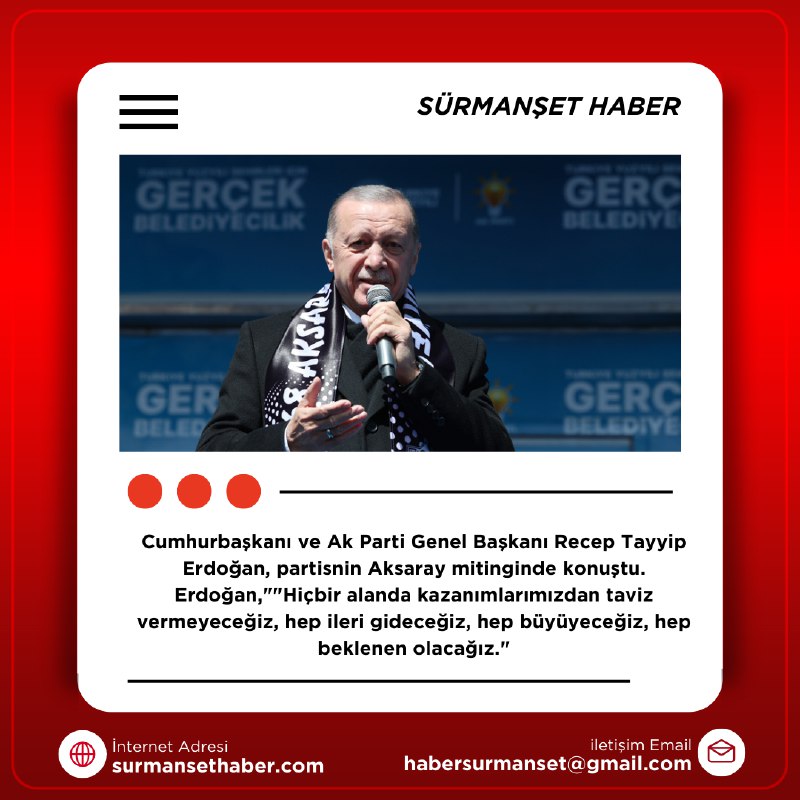 Türkiye Cumhuriyeti Cumhurbaşkanı Recep Tayyip Erdoğan: …