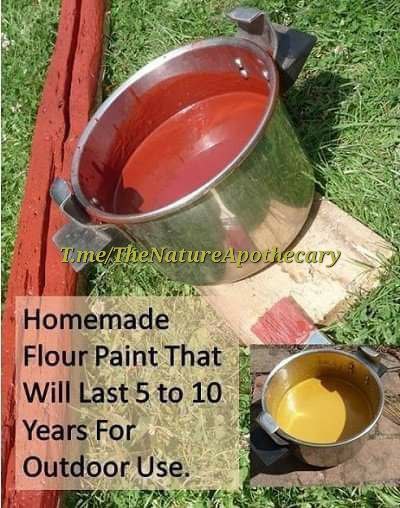 Homemade Flour Paint That Will Last …