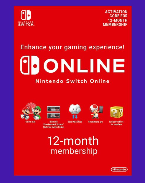 ***🎮*** 12 meses de Switch Online …