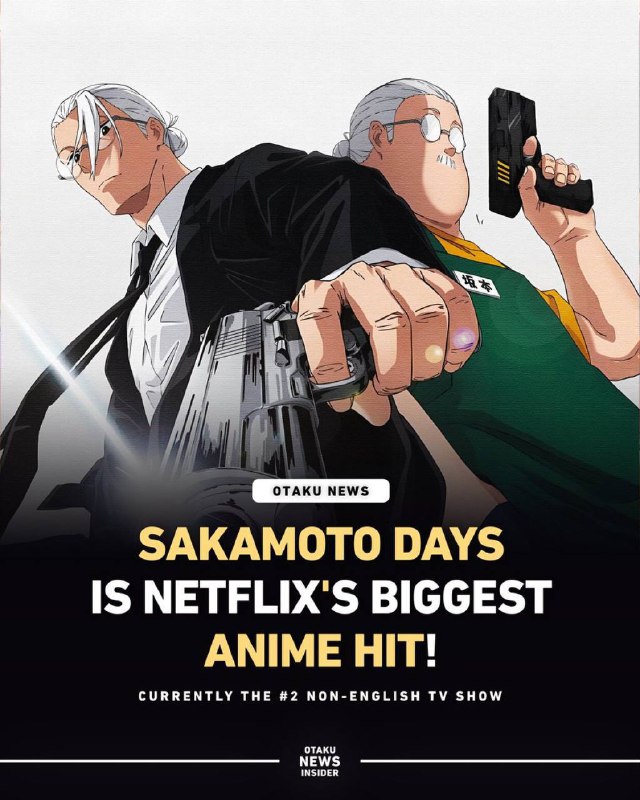 Sakamoto Days is Netflix's Biggest Anime …