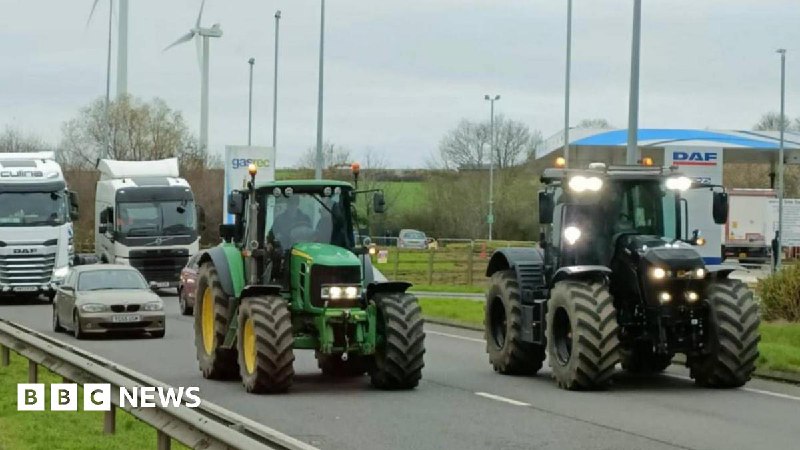 ***🛑*** **Protesty farmářů v UK. Dědická …