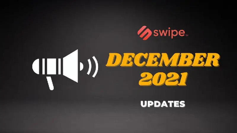 [#Binance](?q=%23Binance) to fully acquire [#Swipe](?q=%23Swipe) and other [#SXP](?q=%23SXP) updates on Swipe's December 2021 recap: