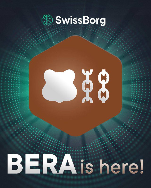 BERA is live on the SwissBorg …