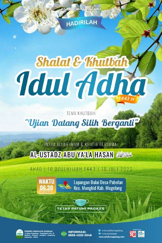 ●○● *INFO SHALAT IDUL ADHA* ●○●