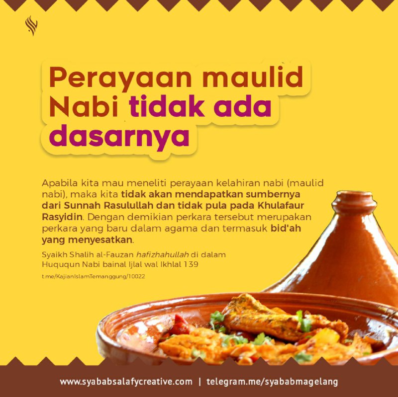 ***🥘*** **Perayaan maulid Nabi tidak ada …