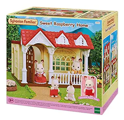 Sylvanian Families- Sweet Raspberry Home Dulce Casita de las Frambuesas Multicolor EPOCH 05393