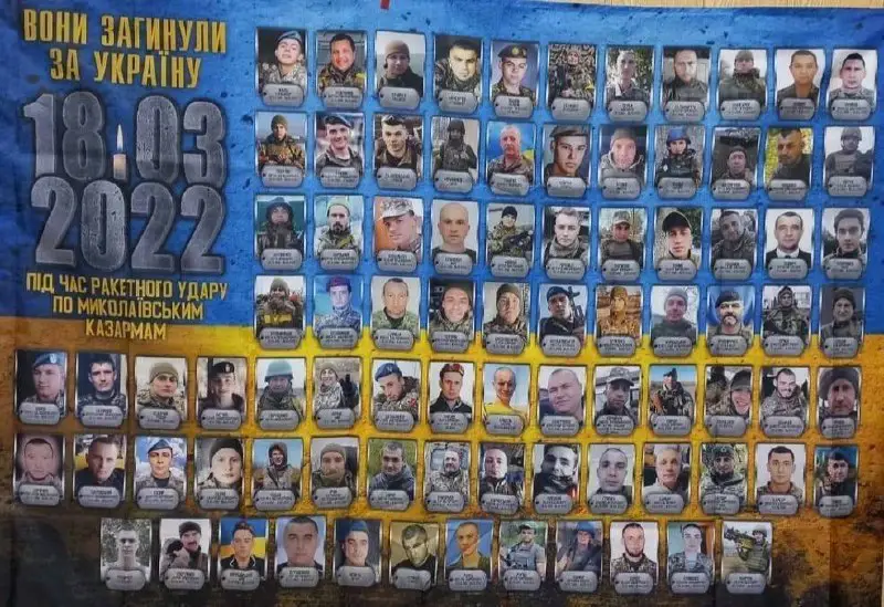Опубликованное изображение 86-ти уничтоженных солдат ВСУ …