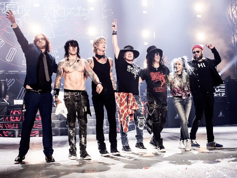 **Группа Guns N' Roses планируют выступить …