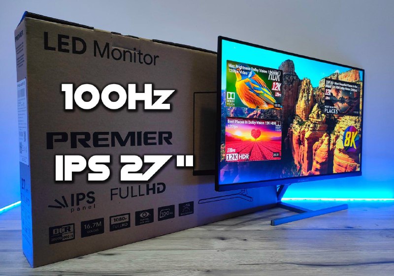 ***🖥******✅*****100Hz МОНИТОРЫ IPS 27''**