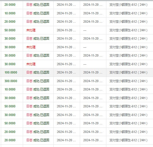 ***🌈***通道名称：支付宝小额原生