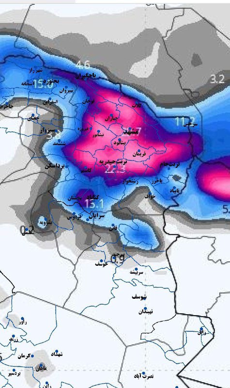 ***?***برف وبوران کمتر از ۷۲ ساعت …