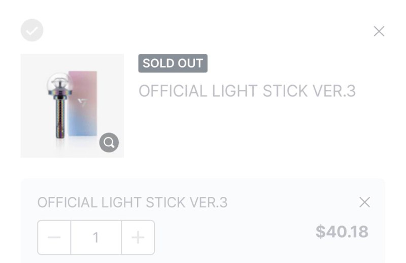 So fast sold out! Ive secured …