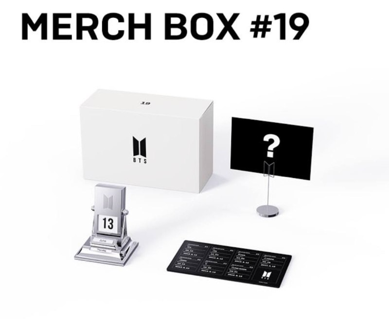 **[SOLD] BTS Merch Box 19 - …