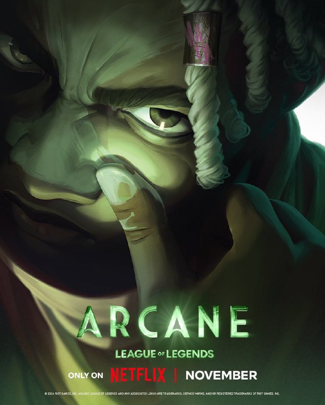 Arcane Season 2 New Key Visual.