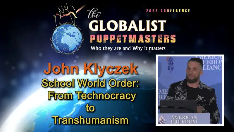 Check out this "crash course" on my book, "School World Order: From Technocracy to Transhumanism," which I presented at the …