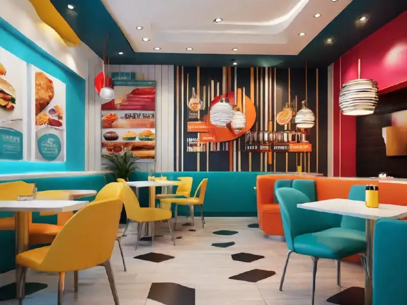 Custom Fast Food Interior Masterpiece Generator