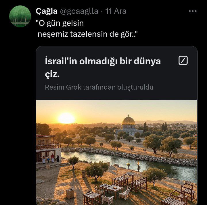 "O gün gelsin