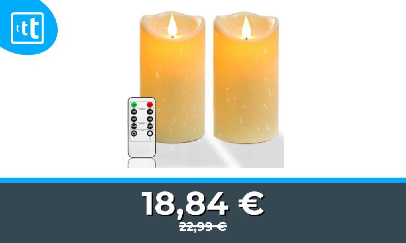 [***🏡***](https://www.devlife.it/upload/665eb9b739e1c.jpg) **Da by Candela a LED, candela impermeabile esterna, candela LED lampeggiante, candela**