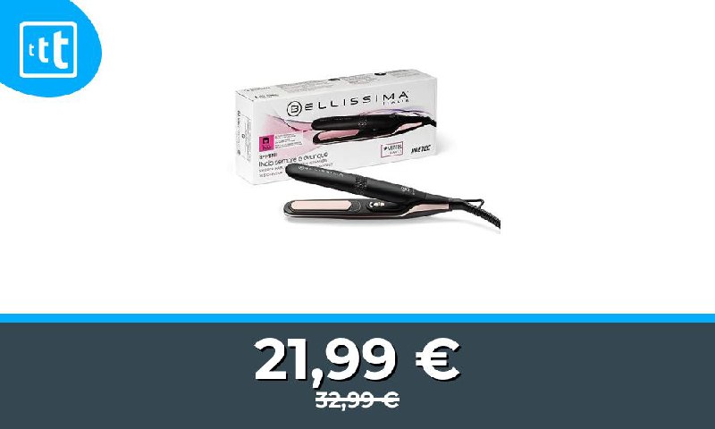 [***🏡***](https://www.devlife.it/upload/6667fb99665e5.jpg) **Bellissima Imetec B-Mini, Piastra per capelli da Borsa e Viaggio, per Capelli corti e**