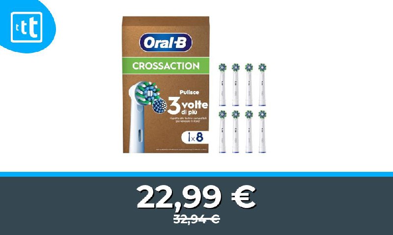 [***🏡***](https://www.devlife.it/upload/67a320a0622bf.jpg) **Oral-B Cross Action Testine Spazzolino …