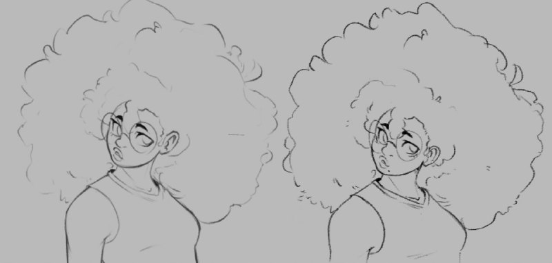 Brush/Consistency practice. the soft brush on …