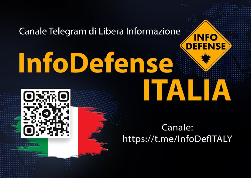 ***🌐***[**INFODEFENSE**](https://t.me/infodefITALY)è un Media Internazionale online creato …