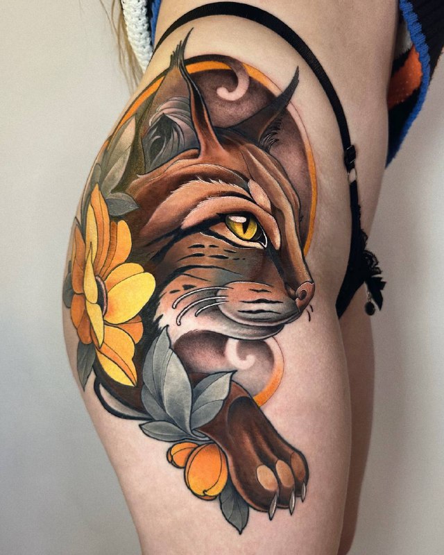 Показываю рысь в неотраде!