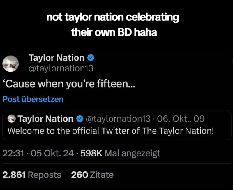 عيدميلاد Taylor Nation بنفس يوم عيدميلاد …