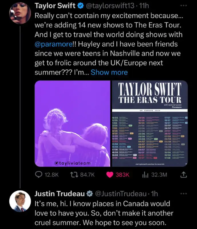 Taylor World Tour