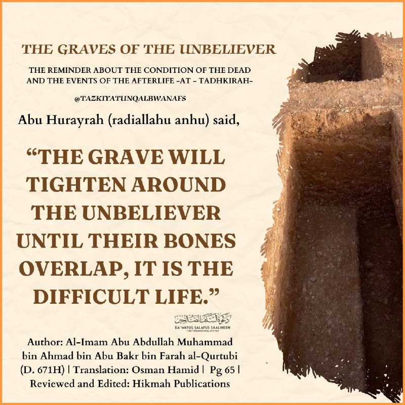 **THE GRAVES OF THE UNBELIEVER**