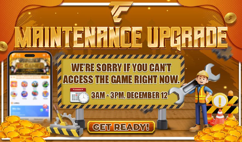 **We're sorry for any inconvenience caused, …