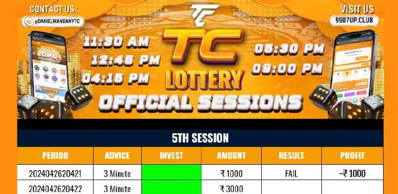 Tc Lottery Official 🔥