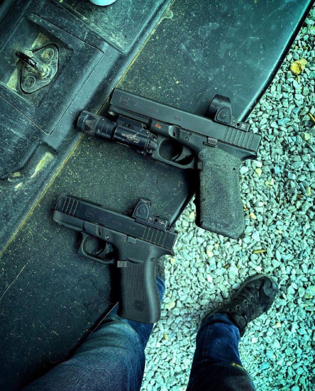 *****▫️***Порівняльні розміри пістолета Glock 43X та …