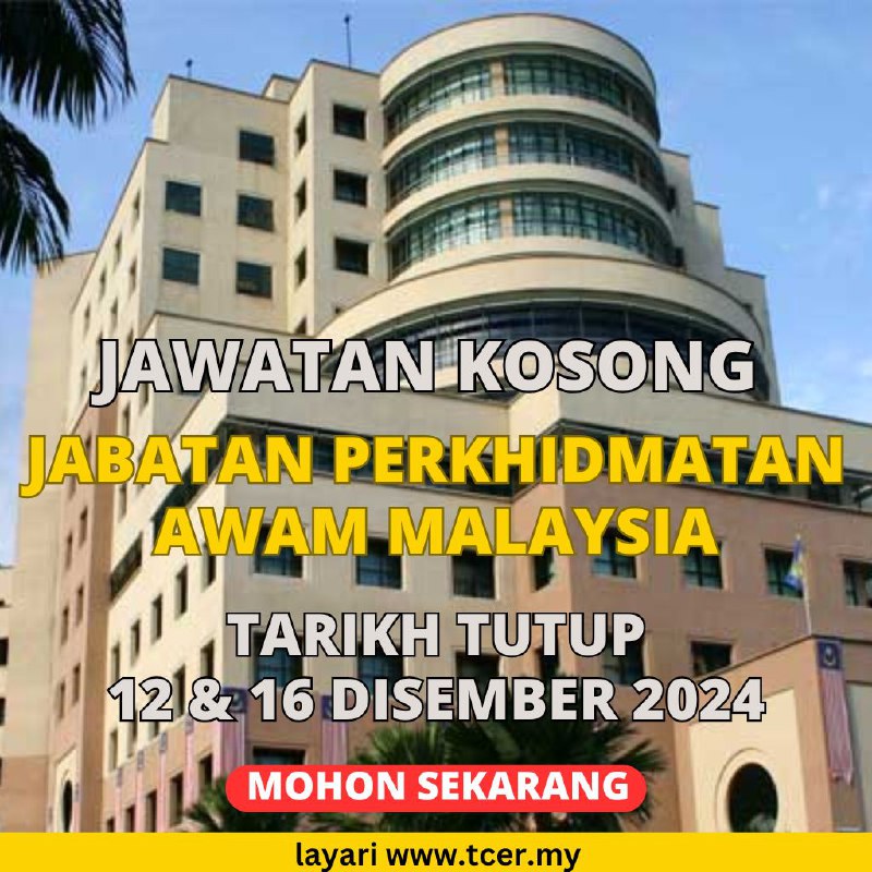 **JAWATAN KOSONG DI JABATAN PERKHIDMATAN AWAM …