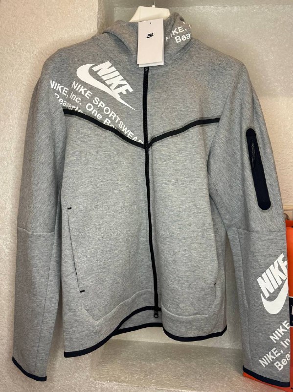 Nike Tech fleece grey hoodie