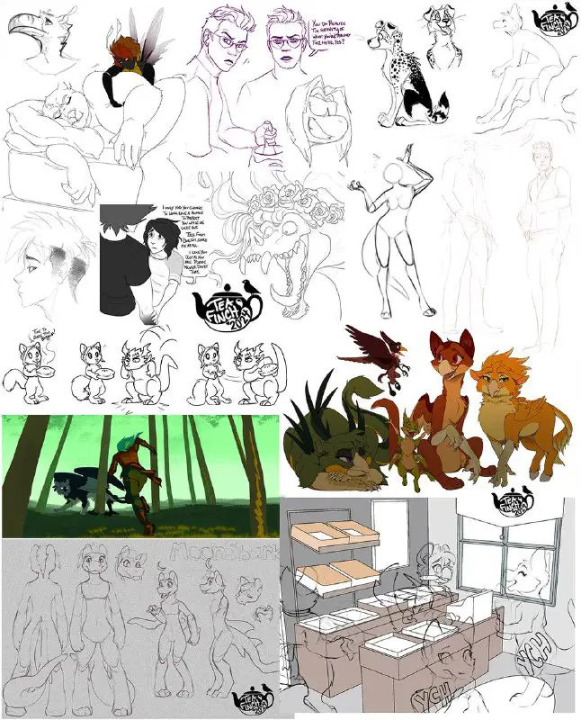 A WIP folder dump along with …