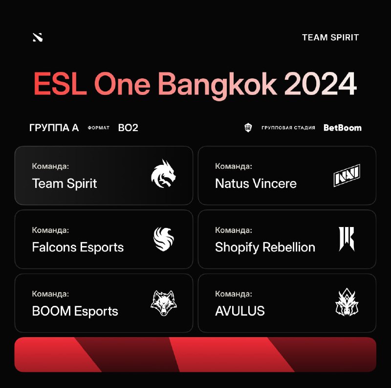 **На предстоящем ESL One Bangkok 2024 …