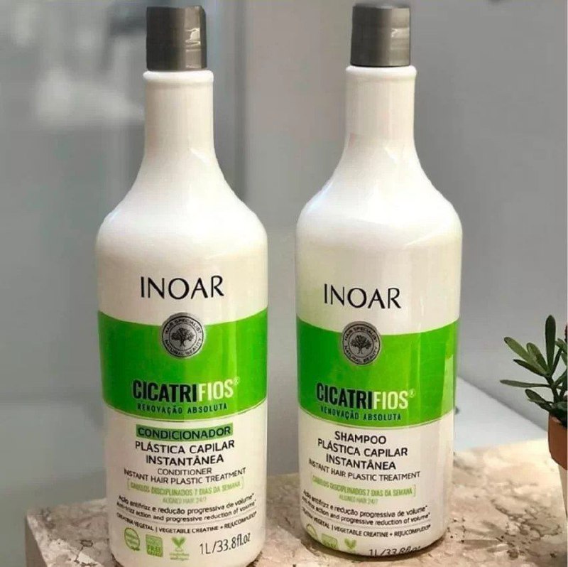 Kit CicatriFios Inoar Shampoo e condicionador