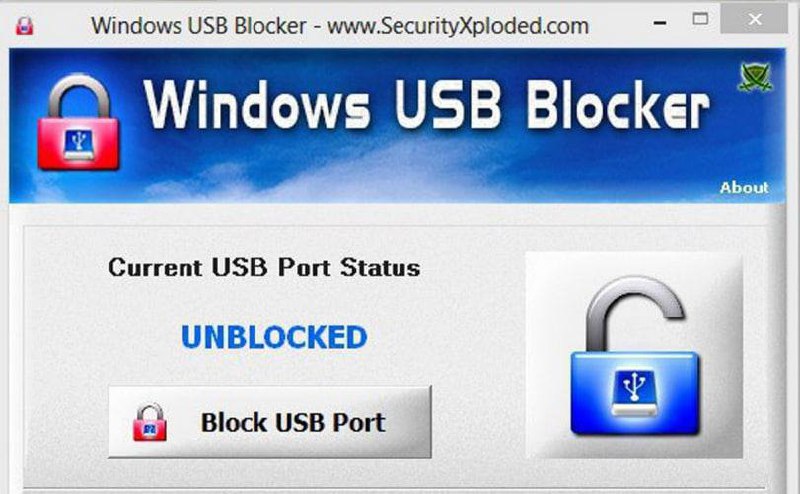 **How to block USB ports on …