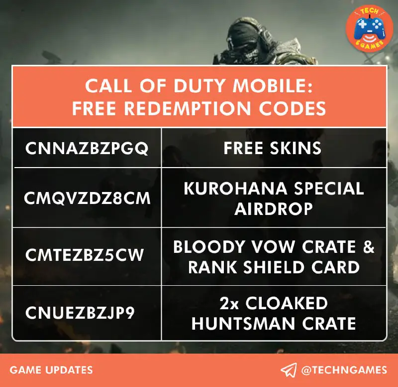 **Call Of Duty Mobile: Free Redemption …