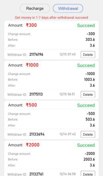 *****✅***Teenpatticash App ₹1300 Instant payment Received