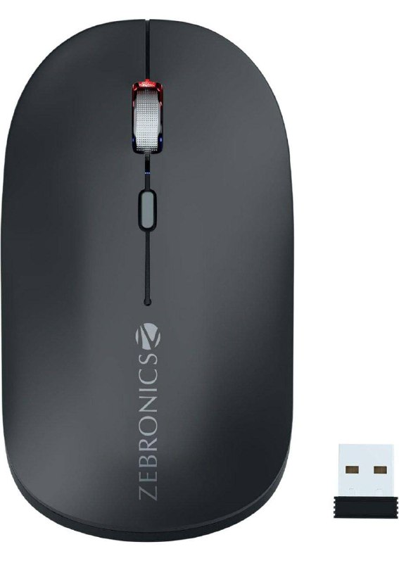 ZEBRONICS Wireless Mouse, Dual Mode at …