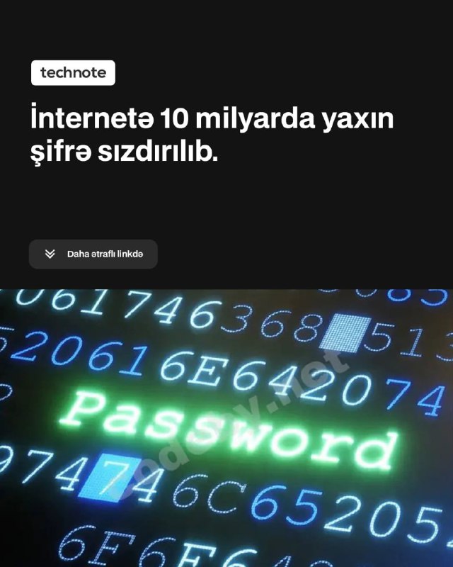 Kibertəhlükəsizlik sahəsində fəaliyyət göstərən mütəxəssislər internetdə …