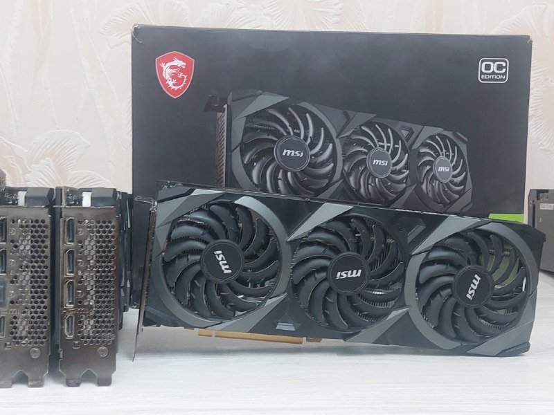 **3060ti MSI VENTUS 3x 8Gb 256bit** …