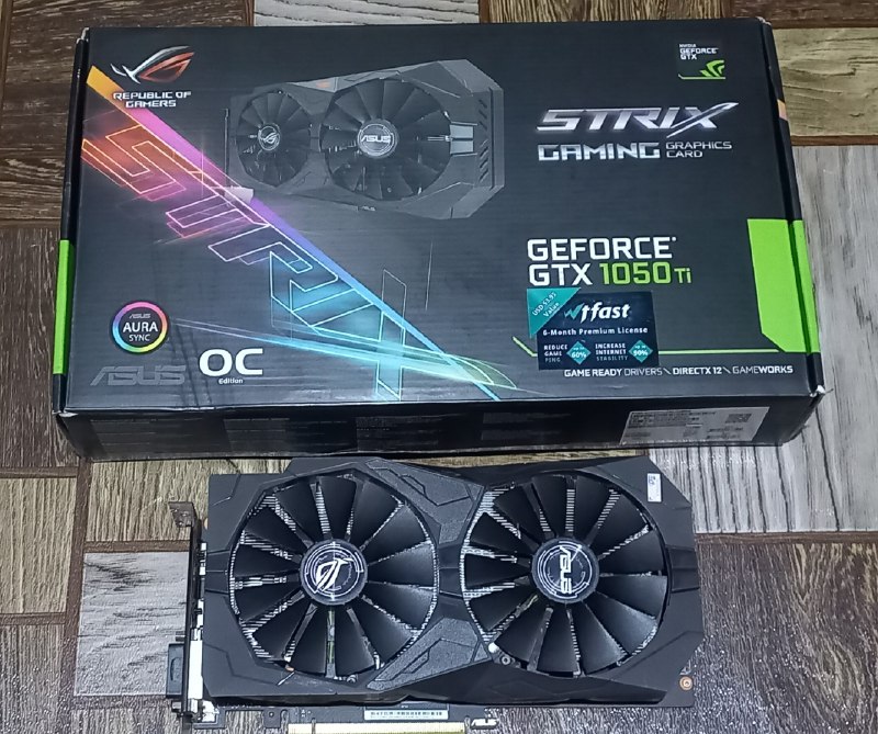 **GTX1050ti Asus Strix 4Gb** отличном состоянии …