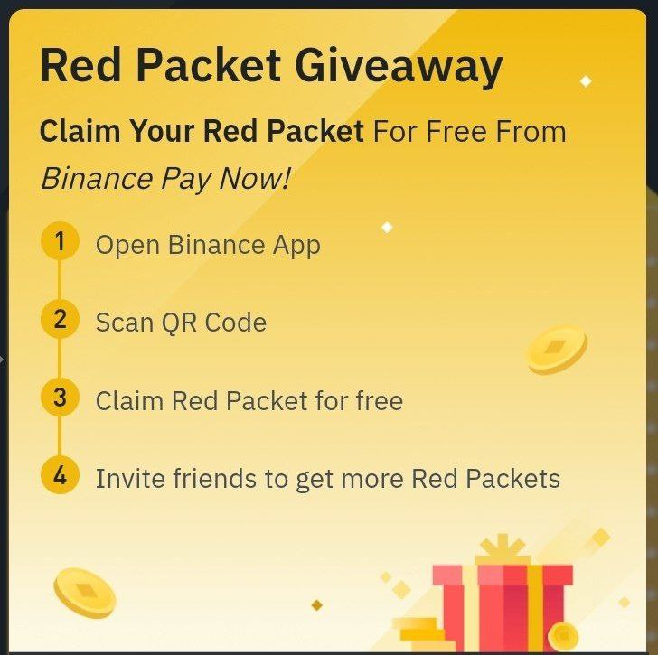 Binance FreeRed packet ***💵******⚡️******💯***