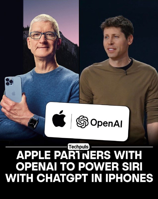 **Apple announces a PARTNERSHIP with OpenAl …