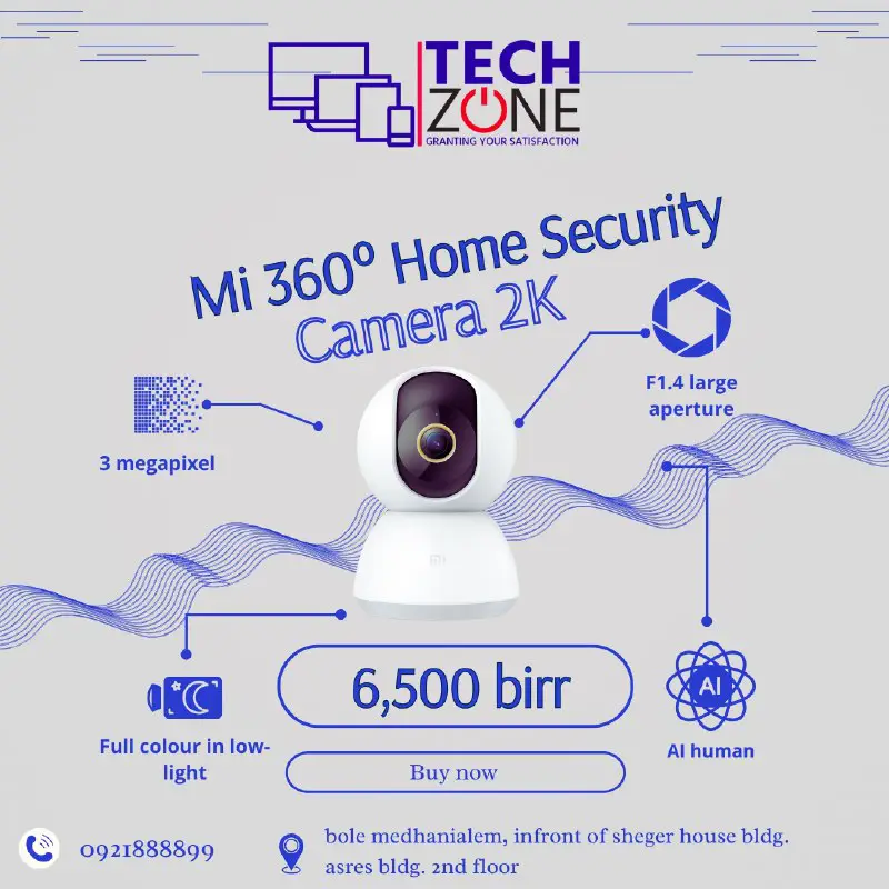 “Mi 360° Home Security CAMERA 2K”